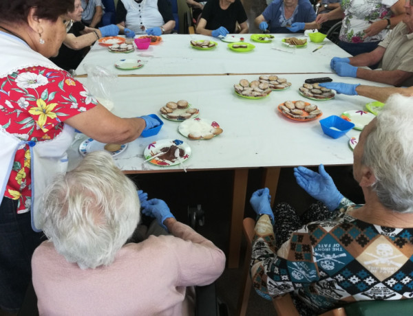 Las personas atendidas en la residencia ‘Altavida’ de Abanilla (Murcia) celebran el Día Internacional de las Personas de Edad. Fundación Diagrama. Murcia 2019. 