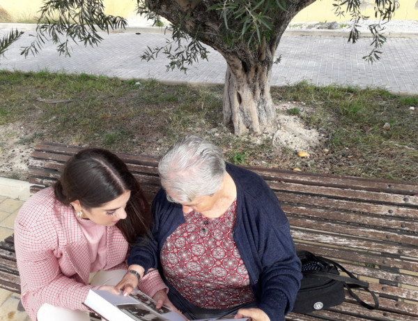 Las personas atendidas en la residencia ‘Altavida’ de Abanilla participan en el proyecto ‘Historias de Altavida’. Fundación Diagrama. Murcia 2020. 