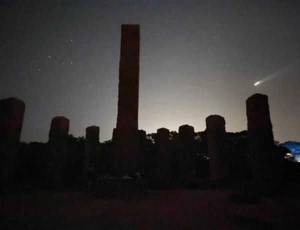 Las personas menores atendidas en el servicio de acogimiento ‘Illa de Bes’ de Ibiza visitan el mirador del municipio de Sant Antoni de Portmany