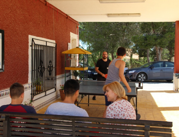 Visita consejera de Familia e Igualdad de Oportunidades al centro 'Los Pinos'. Fundación Diagrama. 