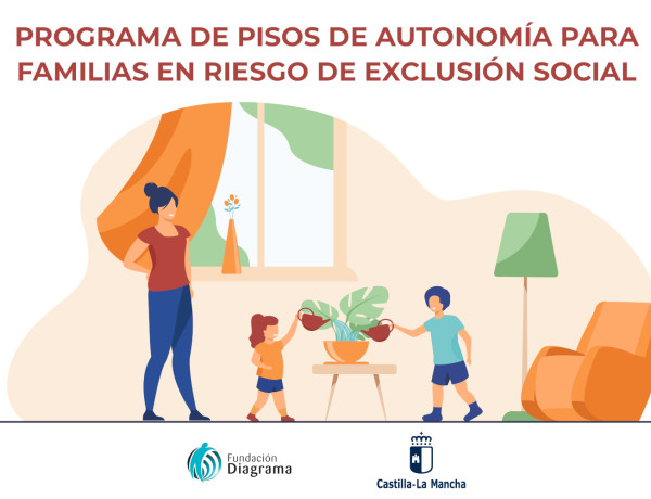Programa de pisos de autonomía para familias en riesgo de exclusión social