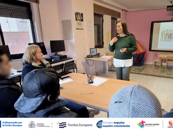 Una de las actividades realizadas en el Programa de Itinerarios de Inserción de Salamanca