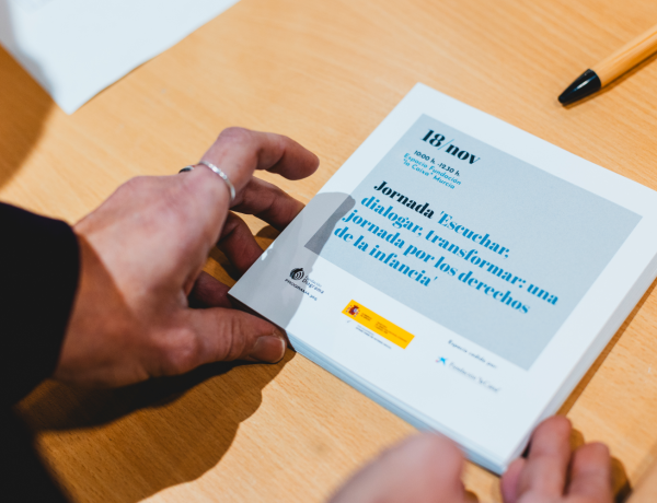 “Escuchar, dialogar, transformar: una jornada por los derechos de la infancia” de Fundación Diagrama