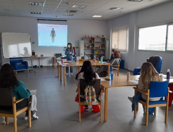 Profesionales de Fundación Diagrama en Puerto Lumbreras completan un curso de acompañamiento en salas de estimulación