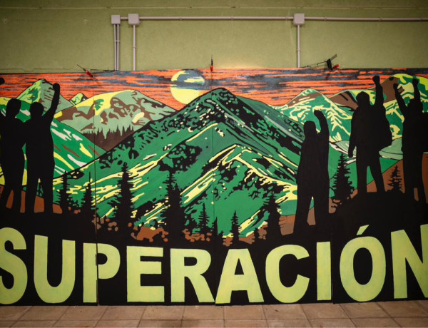 Imagen del mural elaborado