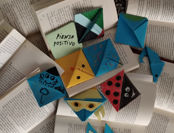 Puntos de lectura elaborados por jóvenes del hogar Els Gegants