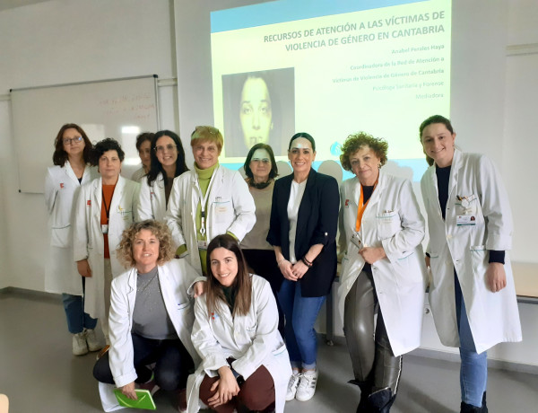 Sesión formativa Violencia de Género y Salud - Hospital Universitario Marqués de Valdecilla de Santander 