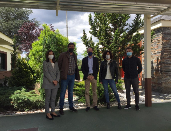 Representantes de la administración gallega visitan a los menores de los centros ‘Montefiz’, ‘Monteledo’ y ‘Montelagre’ de Ourense