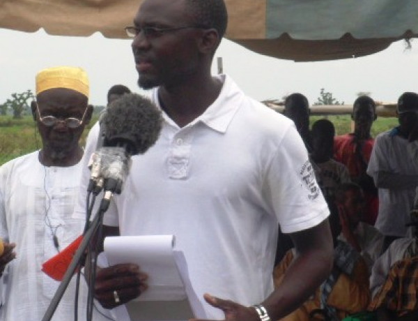 Boubacar Diémé, presidente de la ONG Diante Bou Bess