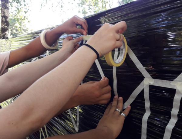 Los jóvenes atendidos en el centro educativo ‘Virgen de Valvanera’ de Logroño participan en una semana cultural dedicada a las artes. Fundación Diagrama. La Rioja 2018.