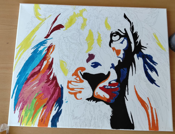 Dibujo guiado en el taller