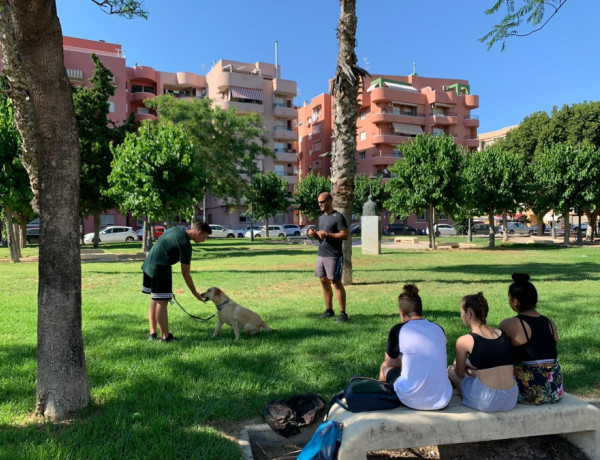 Un taller socioeducativo con perros refuerza la responsabilidad y empatía de los jóvenes atendidos en el hogar ‘Oriola’ de Orihuela (Alicante). Fundación Diagrama. Comunidad Valenciana 2020.