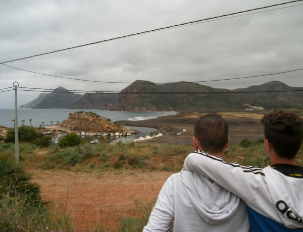 Excursión a la zona de la sierra minera de Cartagena-La Unión. Centro 'Las Moreras' (Murcia). Fundación Diagrama