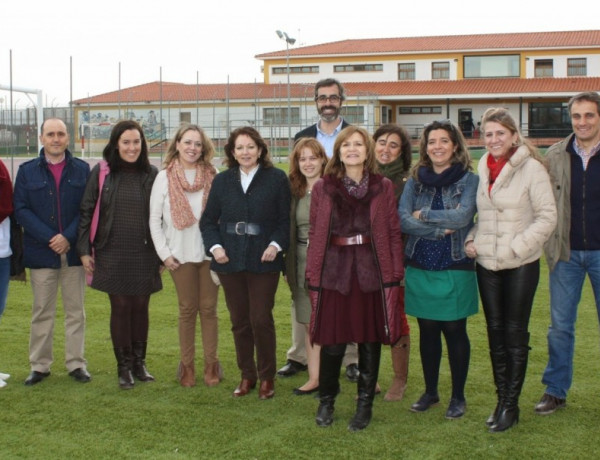 La directora general de Organización, Calidad Educativa y FP de Castilla-La Mancha visitó el centro 'La Cañada'