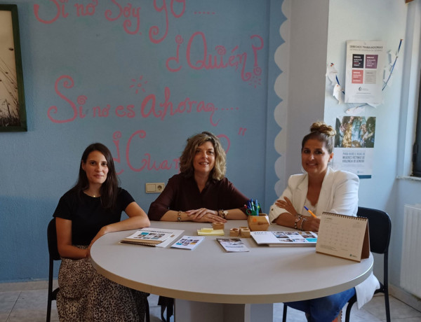La sede de Fundación Diagrama en Salamanca recibe la visita de la directora general de la Mujer de la Junta de Castilla y León