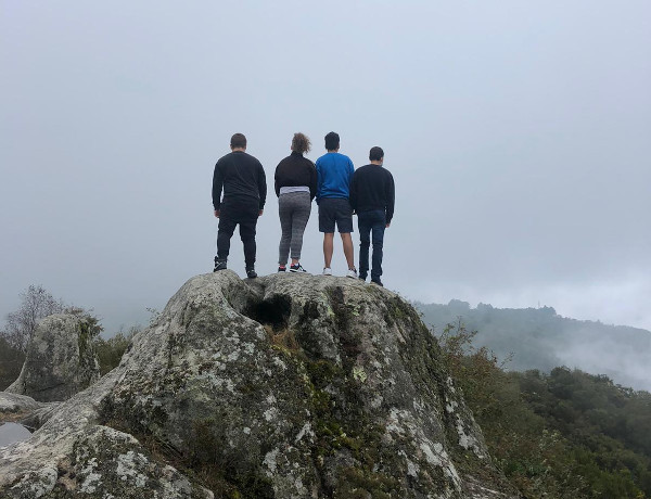 El municipio de Nogueira de Ramuín, destino para una visita cultural y deportiva de los menores del centro ‘Montealegre’ de Ourense. Fundación Diagrama. Galicia 2020.