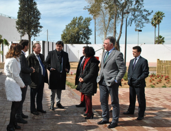 Visita Consejero de Justicia e Interior Andalucía al centro 'Odiel' de Huelva. Fundación Diagrama.