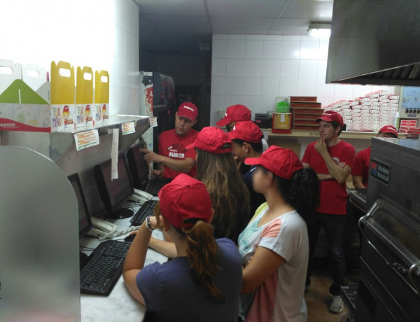 Taller Telepizza Vinaròs. Baix Maestrat, Sant Sebastià. Fundación Diagrama.