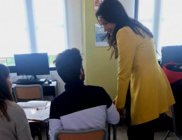 La delegada de Justicia en Huelva felicita a los profesionales del centro 'Odiel' por su compromiso con los menores en conflicto con la ley