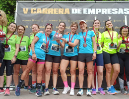 Ana Belén López, Carla Navarro, Carolina Robles y Ana Isabel Cánovas