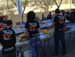 Los menores del centro ‘Mariano Ribera’ de Burjassot (Valencia) participan como voluntarios en la carrera Gran Fondo Villa de Puzol