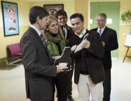 El alcalde de Castellón de la Plana visita el centro de reeducación ‘Pi Gros’ ubicado en esta localidad