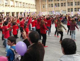 Los menores de los centros y programas de Fundación Diagrama participan en actividades de sensibilización sobre violencia de género