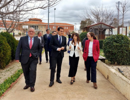 El consejero José Antonio Nieto visita el centro junto a su directora Ana Belén Rivero