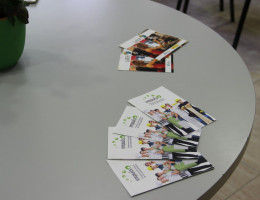 Actividad de mentoring en la sede del programa 'Impulso' de Murcia. Fundación Diagrama.