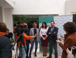 Autoridades y representantes del tejido empresarial de Córdoba se suman al vigésimo aniversario de Fundación Diagrama en la provincia. Fundación Diagrama. Andalucía 2019. 