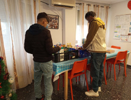 Colecta solidaria del hogar Atalaya