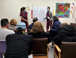 Taller educativo en Cristo de los Mineros