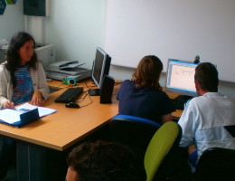 Los jóvenes del CSJ de Cantabria participan en un curso de iniciación al manejo de herramientas informáticas