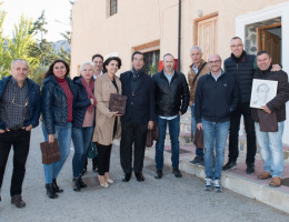 El doctor Mario Alonso Puig ofrece una charla sobre gestión emocional a los menores atendidos en el centro educativo ‘La Zarza’ de Abanilla (Murcia). Fundación Diagrama 2019. 