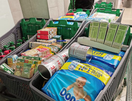 Fundación Diagrama entrega más de 57 toneladas de alimentos, ropa y productos de primera necesidad a cientos de familias en toda España. 2019