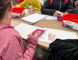 Niños durante la celebración de la Fiesta de los Derechos de la Infancia en Castilla-La Mancha