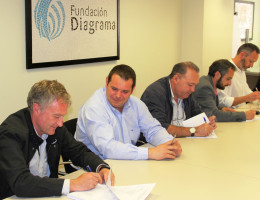 Comisiones Obreras, UGT y Fundación Diagrama firman su IV Convenio Laboral