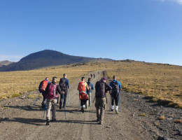 Los jóvenes atendidos en el centro de ‘La Jara’ de Alcalá de Guadaíra (Sevilla) visitan el Parque Nacional de Sierra Nevada y la Alpujarra granadina. Fundación Diagrama. Andalucía 2019.