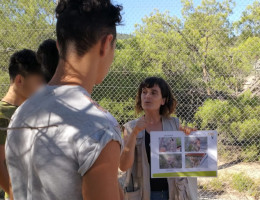 Los menores atendidos en el centro ‘La Atalaya’ de Villena (Alicante) visitan el centro de rescate de mamíferos exóticos AAP Primadomus. Fundación Diagrama. Comunidad Valenciana 2019. 