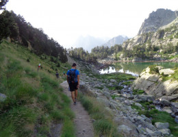 Los menores del centro ‘Els Reiets’ de Alicante disfrutan de varias jornadas lúdicas y deportivas en el Parque Natural del Alto Pirineo (Lleida). Fundación Diagrama. Comunidad Valenciana 2019.