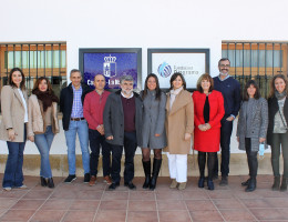 Foto de grupo del equipo de Fundación Diagrama y la Consejería