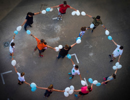 Día Internacional de la Paz. Centro 'Sant Sebastià’ de Vinarós. Fundación Diagrama.