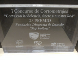 El centro Virgen de Valvanera de Logroño recibe el 2º premio en un concurso de cortos contra la violencia