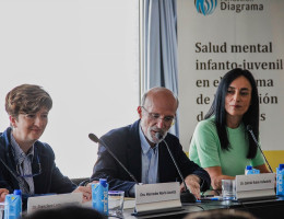 Mercedes Navío, Gabriel Rubio y Amparo Pozo