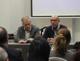 Francisco Bernabeu, durante su intervención en el seminario