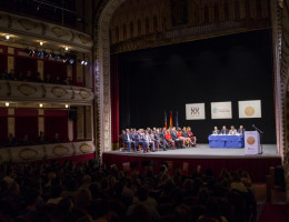 El Teatro Chapí, durante la gala de los III Galardones 'Profesionalidad y Compromiso'