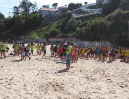 La organización del 16º Campamento Urbano cuenta con la colaboración de menores de la Unidad Residencial ‘El Acebo’ de  Santander 