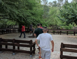 Los chicos y chicas atendidos en el hogar ‘Ankaso Molina’ disfrutan de la programación estival de actividades educativas, deportivas y culturales