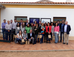 Los jóvenes del centro ‘La Cañada’ de Fernán Caballero (Ciudad Real) reciben la visita de miembros del Colegio Oficial de Abogados de Toledo. Fundación Diagrama. Castilla-La Mancha 2018.