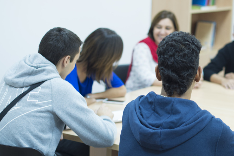 Jóvenes atendidos por Fundación Diagrama